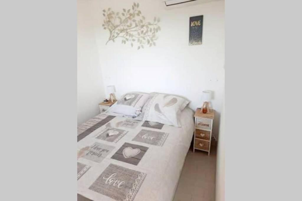 Ferienwohnung T2 Avec Magnifique Vue Mer, Piscine, Clim, Parking Antibes Exterior foto